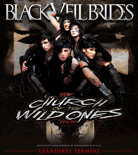 Black Veil Brides: The Church Of The Wild Ones Tour 2013