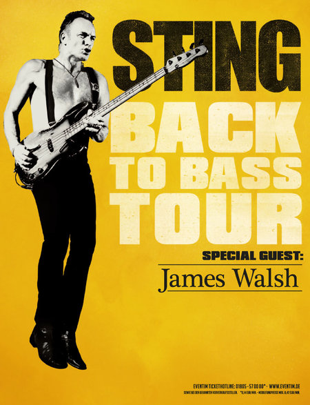 Sting: Back To Bass - Tour 2013