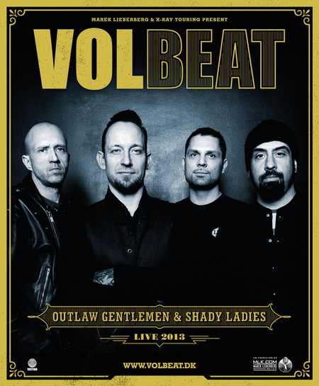 Volbeat: Tour 2013