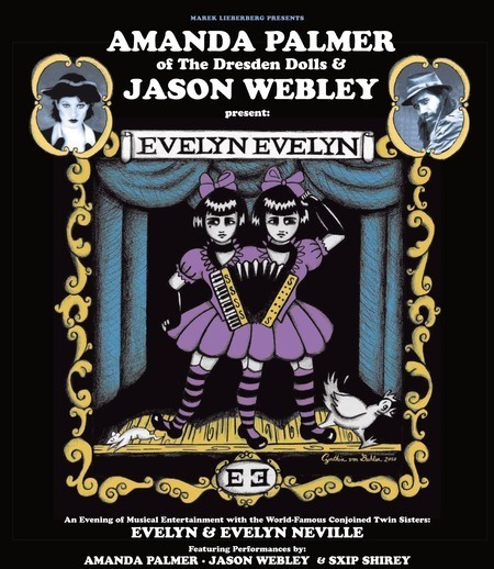 Evelyn Evelyn: by Amanda Palmer of The Dresden Dolls & Jason Webley - 2010