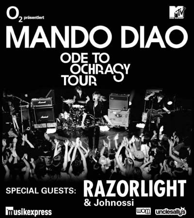 Mando Diao: Ode To Ochrasy Tour 2006